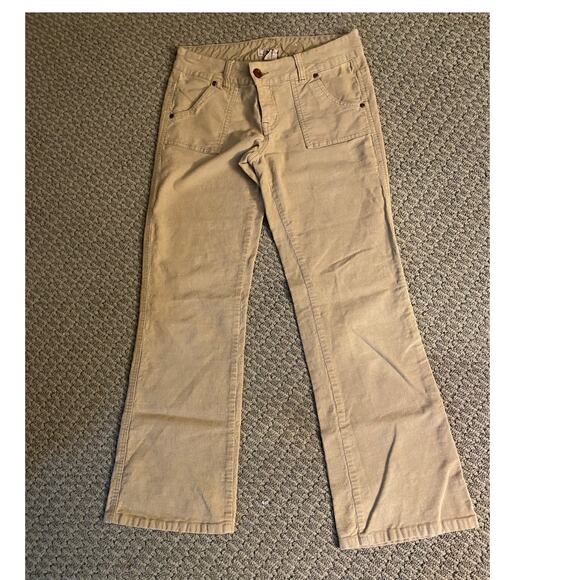 SO Wear it Declare it Tan Corduroy Pants Sz 9 - Picture 1 of 7